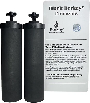 Authentic Berkey BB9-2 Black Water Filters Replacement For Purification Elements - Image 1 of 4
