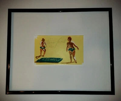 Litografía Original FIRMADA A MANO Y NUMERADA ERIC FISCHL Edición Limitada ENMARCADA Foto 1 de 4