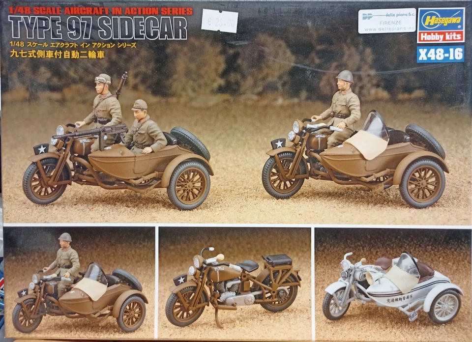 MODELLISMO- Type97sidecar - HASEGAWA 1/48 scale - Immagine 1 di 1