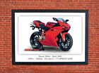 Ducati 1098s Motorcycle A3 Print Poster Photographic Paper Wall Art