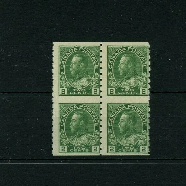 #128a Admiral parte imperf 8 vertical prístino negro de 4 F MNH Cat $240 Foto 1 de 1