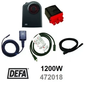 ✳️Duty Free✳️DEFA 472018 WarmUp Bluetooth Interior Heater 1200W🔥 - Picture 1 of 8