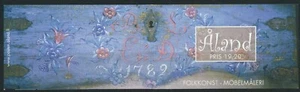 ISLAS ALAND. 1999. 19,20 Mk. Arte popular. Folleto, MNH (H9) - Imagen 1 de 2