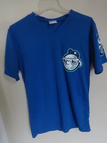 2014 Vtg Asheville Tourists Minor League Baseball Pullover Jersey Men Med MiLB Cover