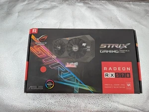ASUS Graphics Board Strix Series AMD Radeon RX570 Video Card - Picture 1 of 7