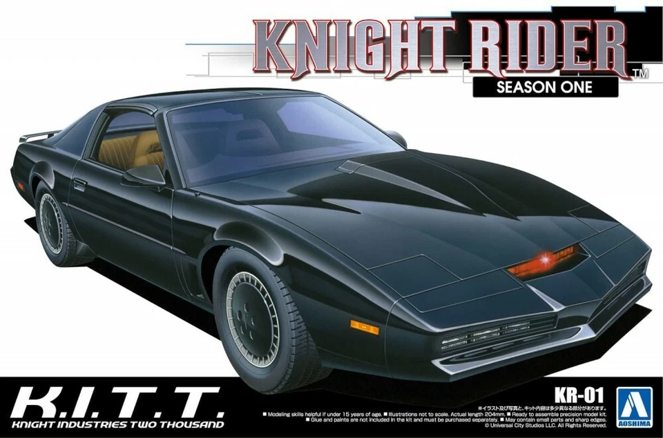 AOSHIMA KNIGHT RIDER SEASON ONE K.I.T.T. - 06320 SCALA 1 24
