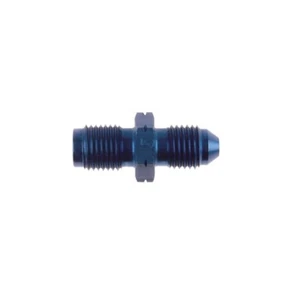 Goodridge Blue Anodised Aluminium JIC Male to (CONCAVE) Metric Male Fuel Adaptor - Picture 1 of 1