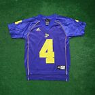 McNeese State Cowboys Adidas #4 Official Home Blue Football YOUTH Jersey