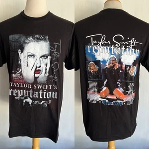 Camiseta TAYLOR SWIFT (2018) "Reputation" US Stadium Tour Fechas Swifty Talla Grande - Imagen 1 de 6