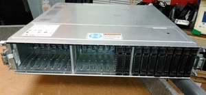 HPE MSA 2050 SAN Storage 24x 2.5" Bays Dual 876129-001 Controllers Factory Reset - Picture 1 of 12