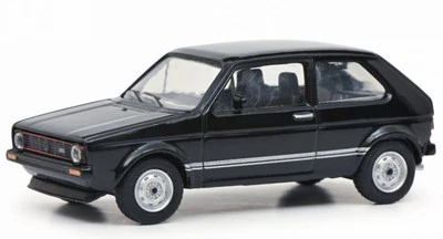 VW Volkswagen Golf GTI - MK I - black - SCHUCO 1:64 - Immagine 1 di 4