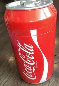 Coca-Cola Portable 15” Mini Fridge 110V Cooler Coke Licensed 2017 Koolatron Work - Picture 1 of 16