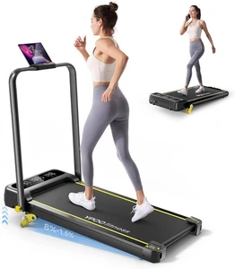 Walking Pad Treadmill, Incline Walking Pad with Handle, Foldable Treadmills for - Picture 1 of 8