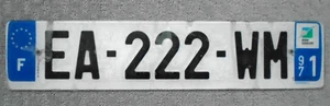 Rare Guadeloupe License Plate Original 2015 Caribbean Island - Picture 1 of 3
