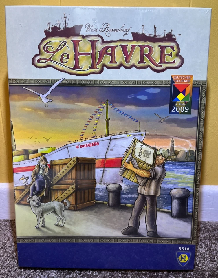 Le Havre Board Game, 2016 w/ Le Grande Hameau & Bonus Cards, NIS, Uwe Rosenberg - Image 1 of 4
