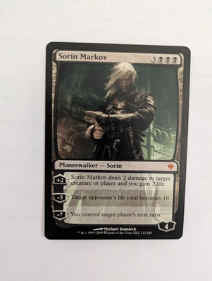 Sorin Markov Zendikar MTG NM Free shipping with tracking - Image 1 of 2