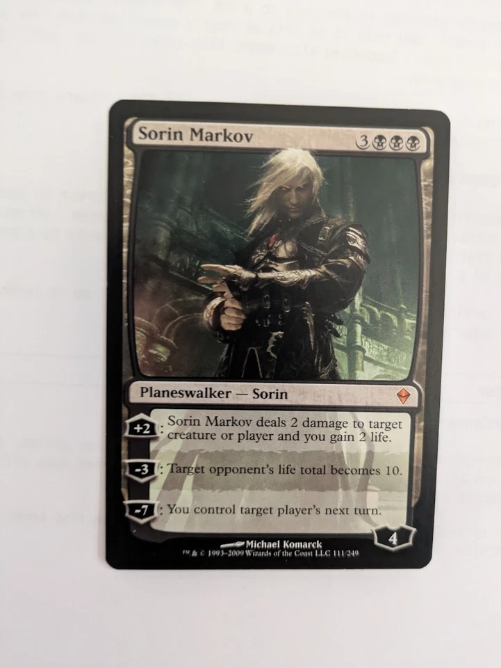 Sorin Markov Zendikar MTG NM Free shipping with tracking - Image 1 of 2