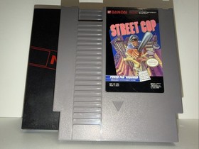 Street Cop Nintendo NES +Dustcover Tested Authentic CLEAN