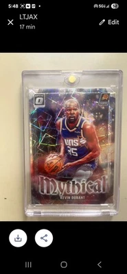 Óptica Panini Donruss 2024-25 Kevin Durant mítica SSP  Foto 1 de 2