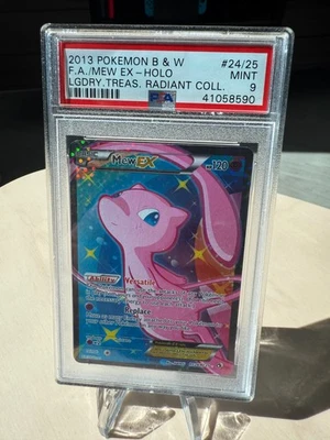 Mew EX Legendary Treasures Radiant Collection RC24/RC25 PSA 9 - Image 1 of 2