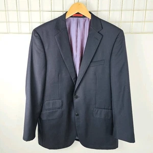 Bartorelli Napoli Abito Sartoriale Herren Blazer 50 US 40 Wolle Kaschmir Navy - Lesen - Bild 1 von 11