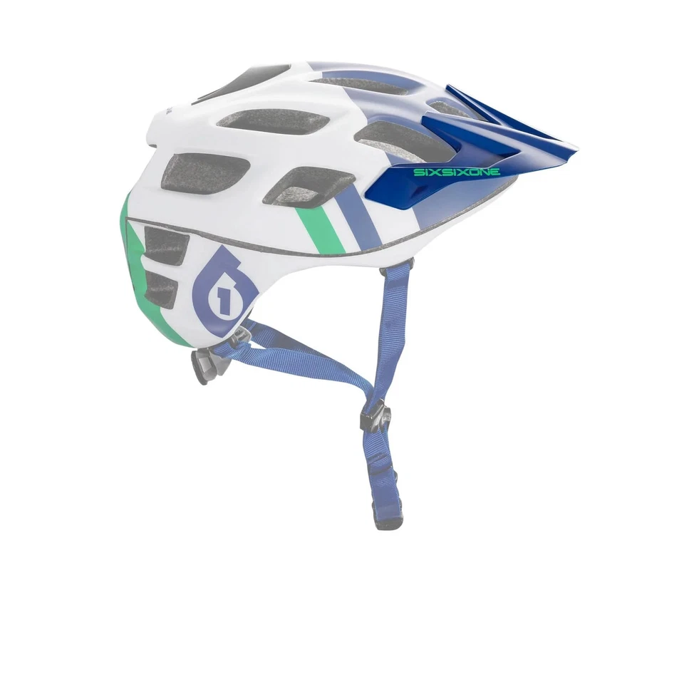 Visera de casco 661 Recon - azul-verde Foto 1 de 1
