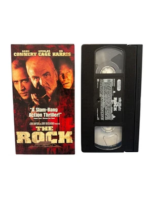 The Rock (VHS 1998 TESTED) Sean Connery Nicolas Cage FREE US SHIP - Imagem 1 de 2