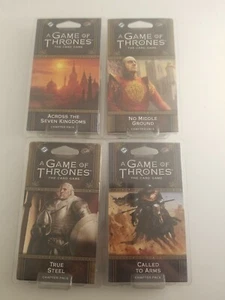 Game Thrones LCG Second Edition: Chapter Pack Bundle - Seven Kingdoms True Steel - Picture 1 of 1