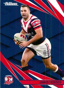 2024 Sydney Roosters NRL TLA Traders Card - James Tedesco - Picture 1 of 3