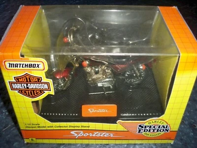 Matchbox 1:15 scale Harley Davidson Sportster Motorcycle Diecast #73330 NEW - Image 1 of 3