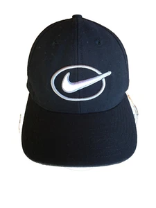 NIKE Label Baseball Cap Swoosh Logo 3D bestickt schwarz verstellbar Nike Mütze - Bild 1 von 7