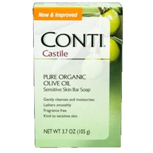 Conti Castile Olive Oil Sensitive Skin Bar Soap 4 oz - Picture 1 of 3
