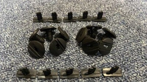 FIT VOLKSWAGEN INNER WHEEL ARCH LINING SPLASH GUARD UNDERTRAY PLASTIC TRIM CLIPS - Picture 1 of 10