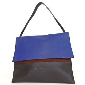 Authentic CELINE  Shoulder Bag leather [Used]