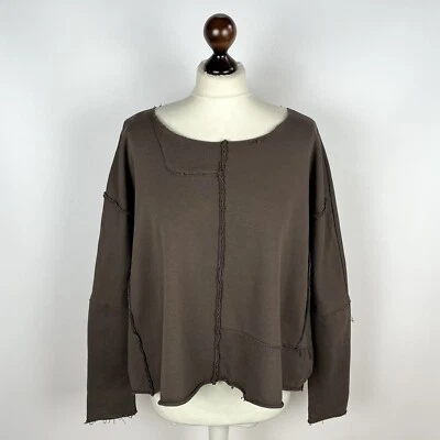 Grizas Damen Lagenlook Avantgarde Deconstructed Sweatshirt Pullover Gr.S/M - Bild 1 von 4