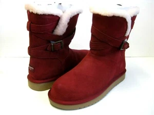 KOOLABURRA BY UGG DELENE WOMEN SHORT BOOTS RHUBARB US 10 /UK 8 /EU 41 - Picture 1 of 6