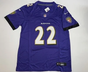 Camiseta deportiva grande Derrick Henry #22 Vapor FUSE púrpura Baltimore Ravens nueva con etiquetas - Imagen 1 de 11