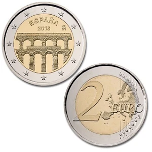 *GUTSE* 2 EUROS 2016, *ACUEDUCTO DE SEGOVIA*, SIN CIRCULAR. - Imagen 1 de 1