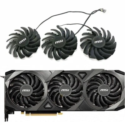 MSI  RTX 3060 Ti RTX 3070Ti RTX 3080Ti   VENTUS Cooling Fan GPU Video Cards Fans - Image 1 of 4