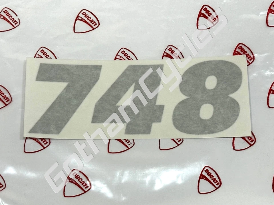 OEM Ducati 748 748S 748R S R Right or Left Side Fairing Body Panel Sticker Decal - Image 1 of 1