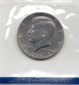 BU ROLL OF 1985-P HALF DOLLARS - Picture 1 of 1