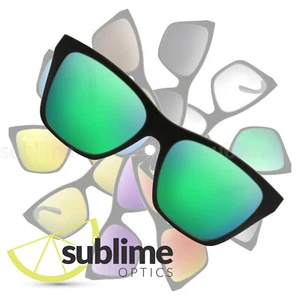 POLARIZED Metallic Emerald Green Replacement Lenses for Von Zipper Booker - Picture 1 of 5