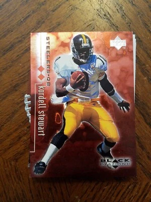 1998 Upper Deck Black Diamond Rookies Double /3000 Kordell Stewart #67 (11 card  - Image 1 of 4