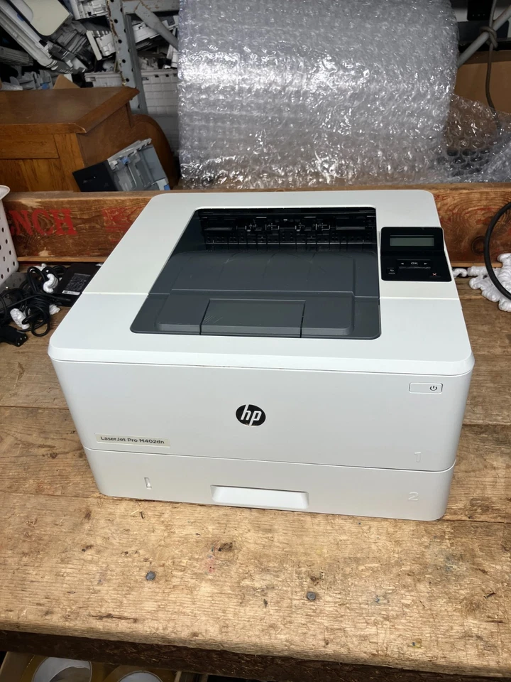 HP Laserjet M402dn Printer *Cleaned & Serviced* Warranty *COUNT 5,610* - Image 1 of 1
