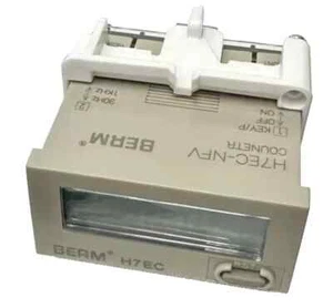 OMRON BERM H7EC-NFV TOTAL COUNTER 30HZ - 1KHZ 24 - 220 VAC - Picture 1 of 1
