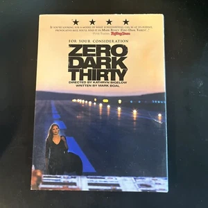 Zero Dark Thirty DVD 2012 FYC For Your Consideration PROMO Columbia Pictures - Picture 1 of 3