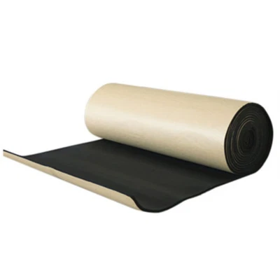 Car Hood Floor Sound Deadener Mat Firewall Heat Shield Insulation Pad Trim 10mm - Image 1 of 4