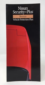 Nissan Security Plus Bronze Vehicle Protection Dealership Color Sales Brochure - Bild 1 von 3