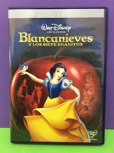 BLANCANIEVE Y LOS SIETE ENANITOS - CLÁSICO DISNEY-DVD- USADO GARANTIZADO - Imagen 1 de 2