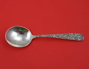 Repousse by Jenkins and Jenkins Sterling Silver Gumbo Soup Spoon 7" Heirloom - Picture 1 of 3